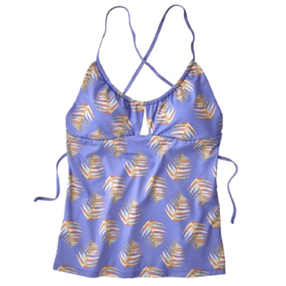 🔖XS PATAGONIA Glassy Dawn Tankini Swimsuit Top
